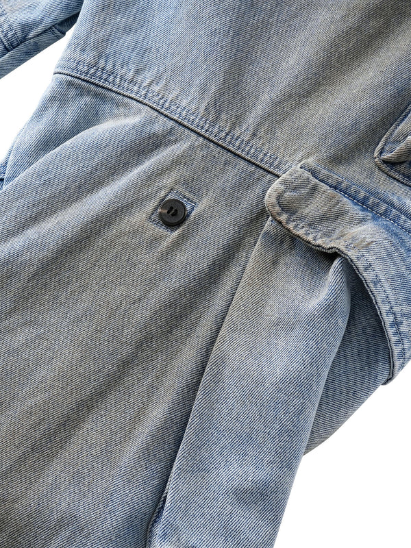 DISCIPLE ADJUSTABLE MULTI-POCKET WIPE DIRTY OVERALLS