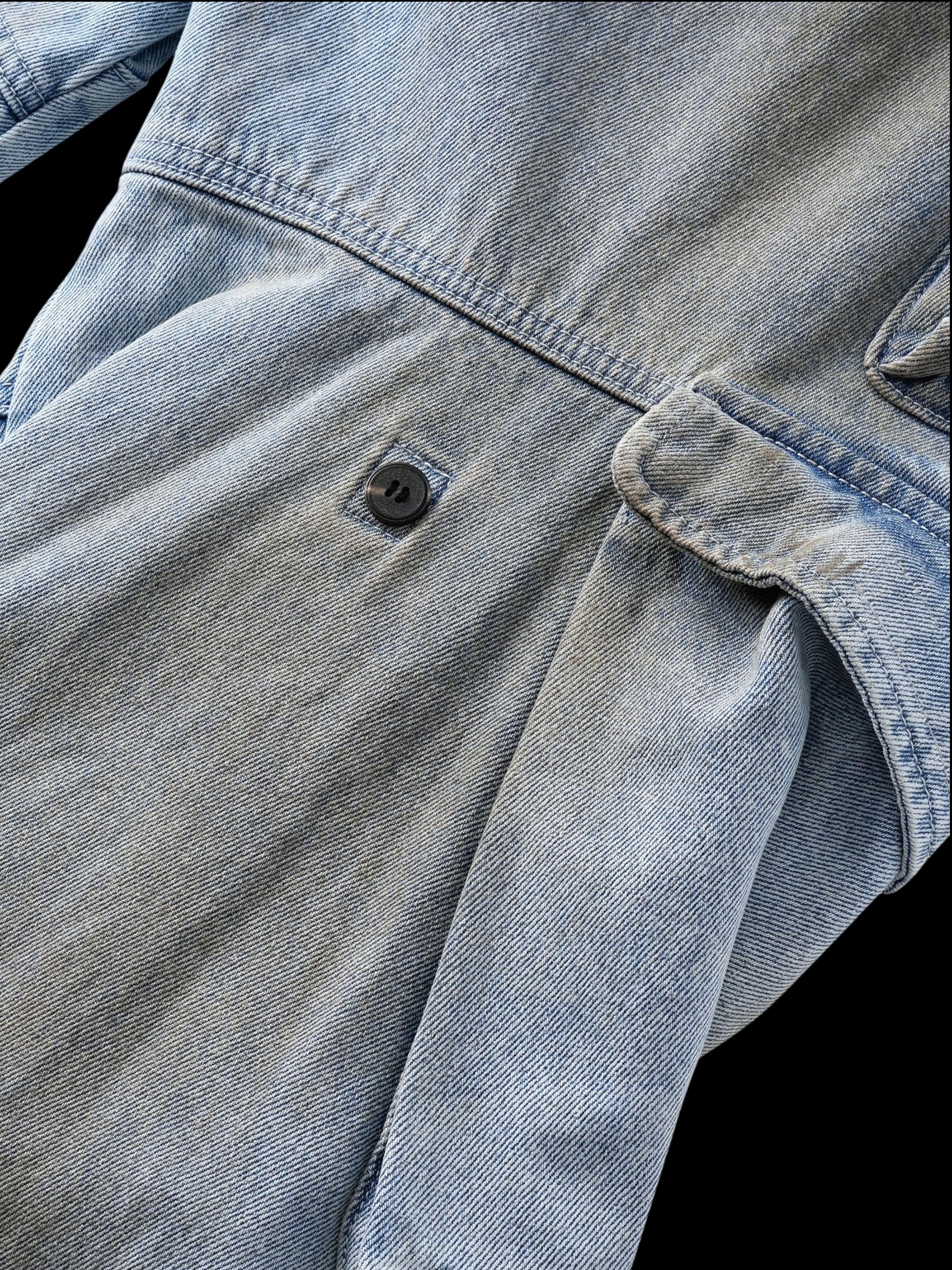 TBHNP Disciple mud-dyed multi-pocket baggy cargo pants — men's streetwear cargo pants