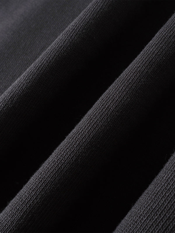 LUMINOUS DAWN WASHED PRINTED DESTROYED HOODIE