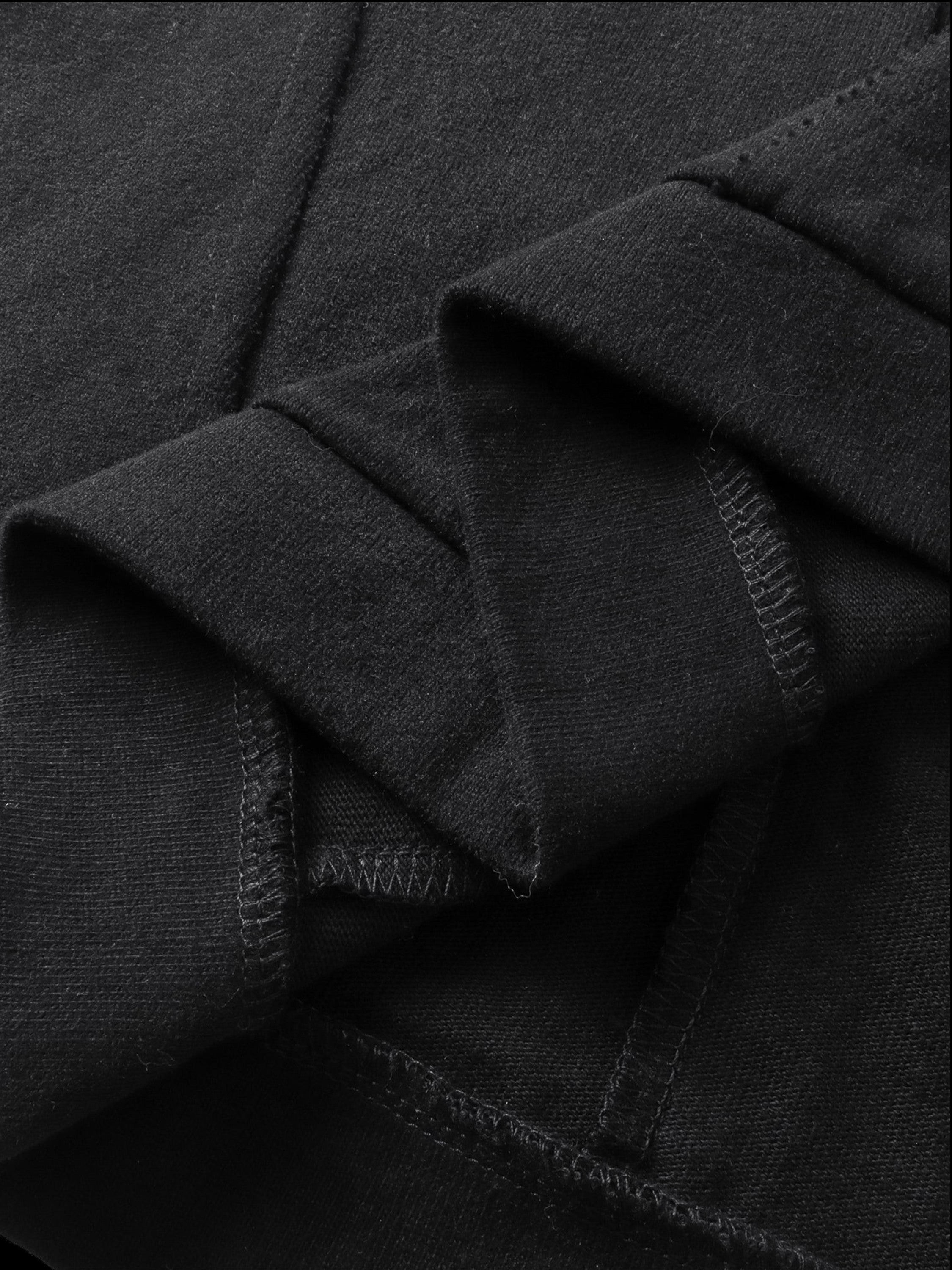 LUMINOUS DAWN STRUCTURED SEAM LONG-SLEEVE POLO