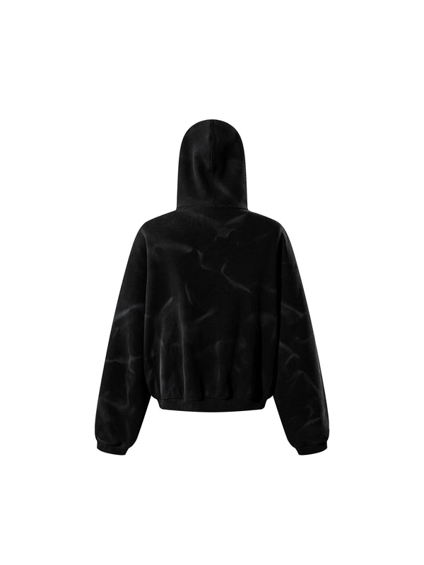 LUMINOUS DAWN EMBROIDERED LOGO HOODIE