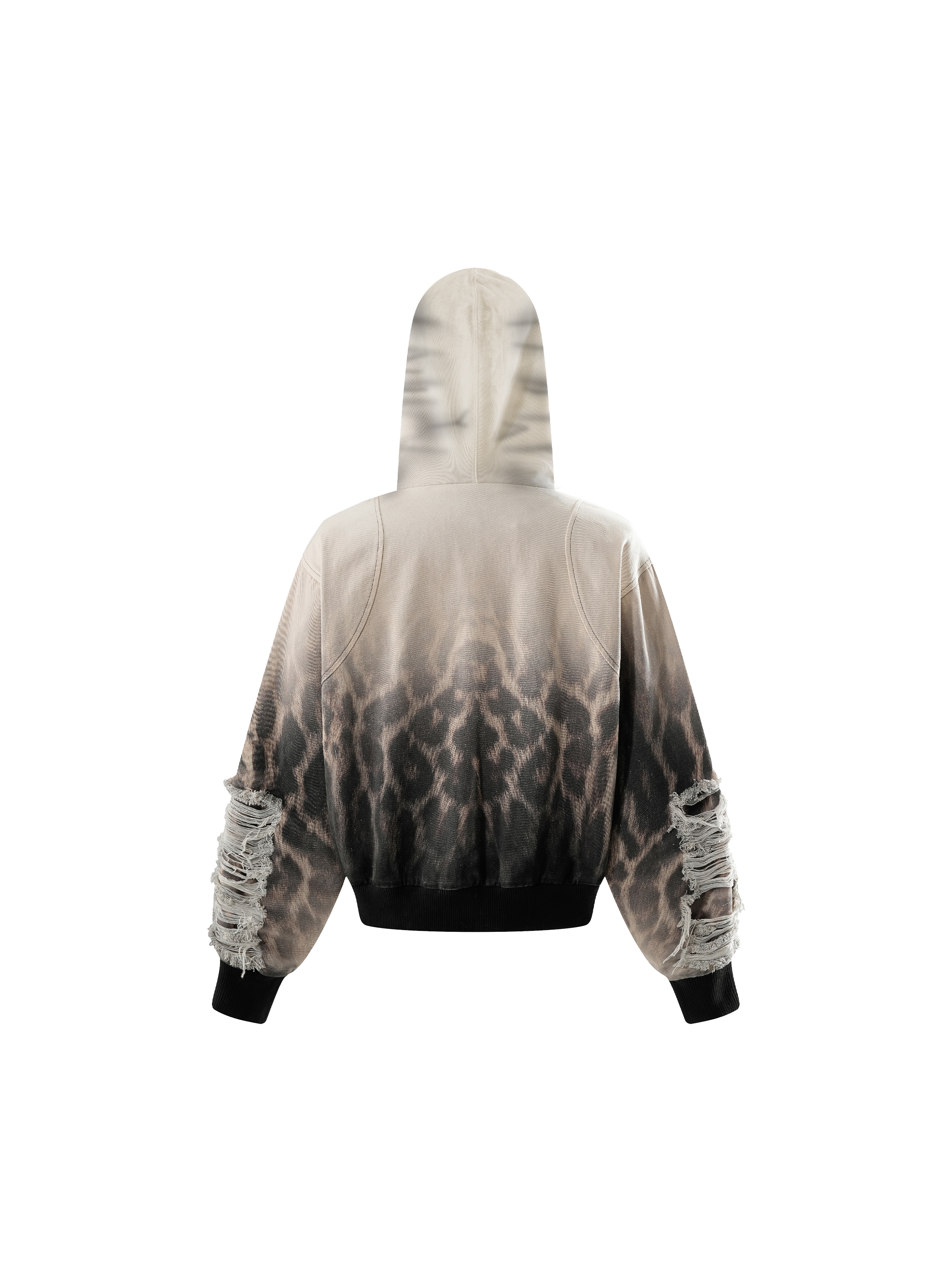 DISCIPLE FUR PATCHWORK JACKET
