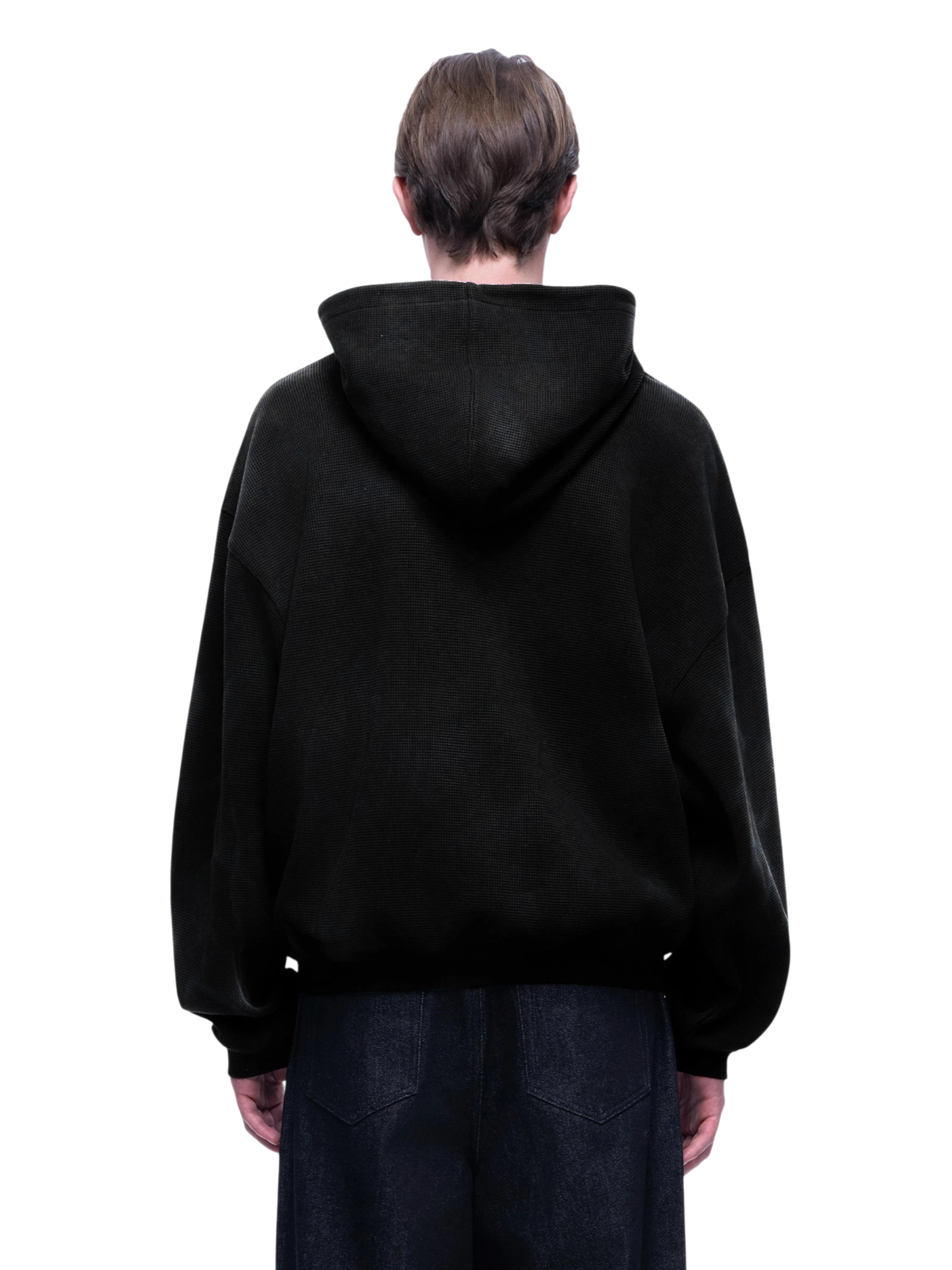 TBHNP Luminous Dawn tie-dye embroidered logo hoodie — men's streetwear hoodie