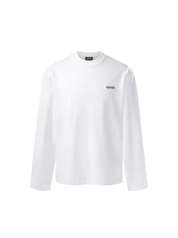 LUMINOUS DAWN FLOCKED L/S TEE