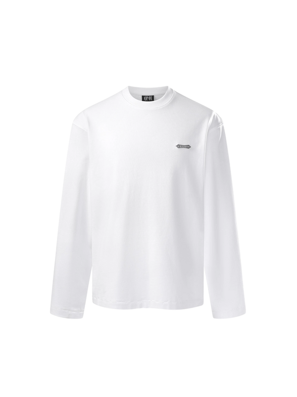 CAMISETA DE MANGA LARGA CON LOGO FLOCADO LUMINOUS DAWN