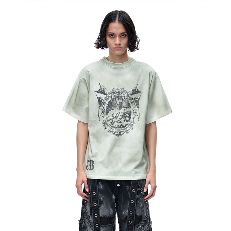 LUMINOUS DAWN KNIGHT BADGE S/S TEE