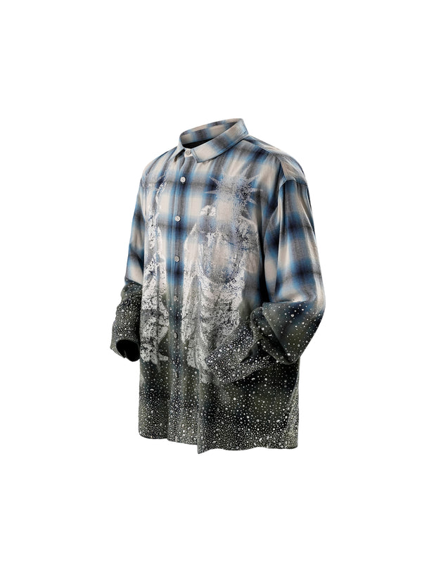 DISCIPLE DOUBLE SAINT RHINESTONE SHIRT