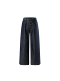 LUMINOUS DAWN BUTTON-FLY WIDE-LEG JEANS