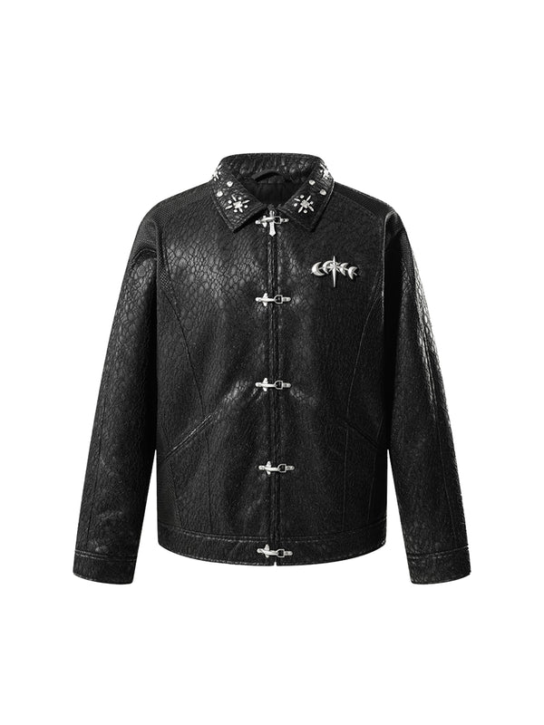 LUMINOUS DAWN STRUCTURED PATCHWORK JACKET