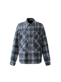 LUMINOUS DAWN SHADOWBAT BUCKLE PLAID SHIRT