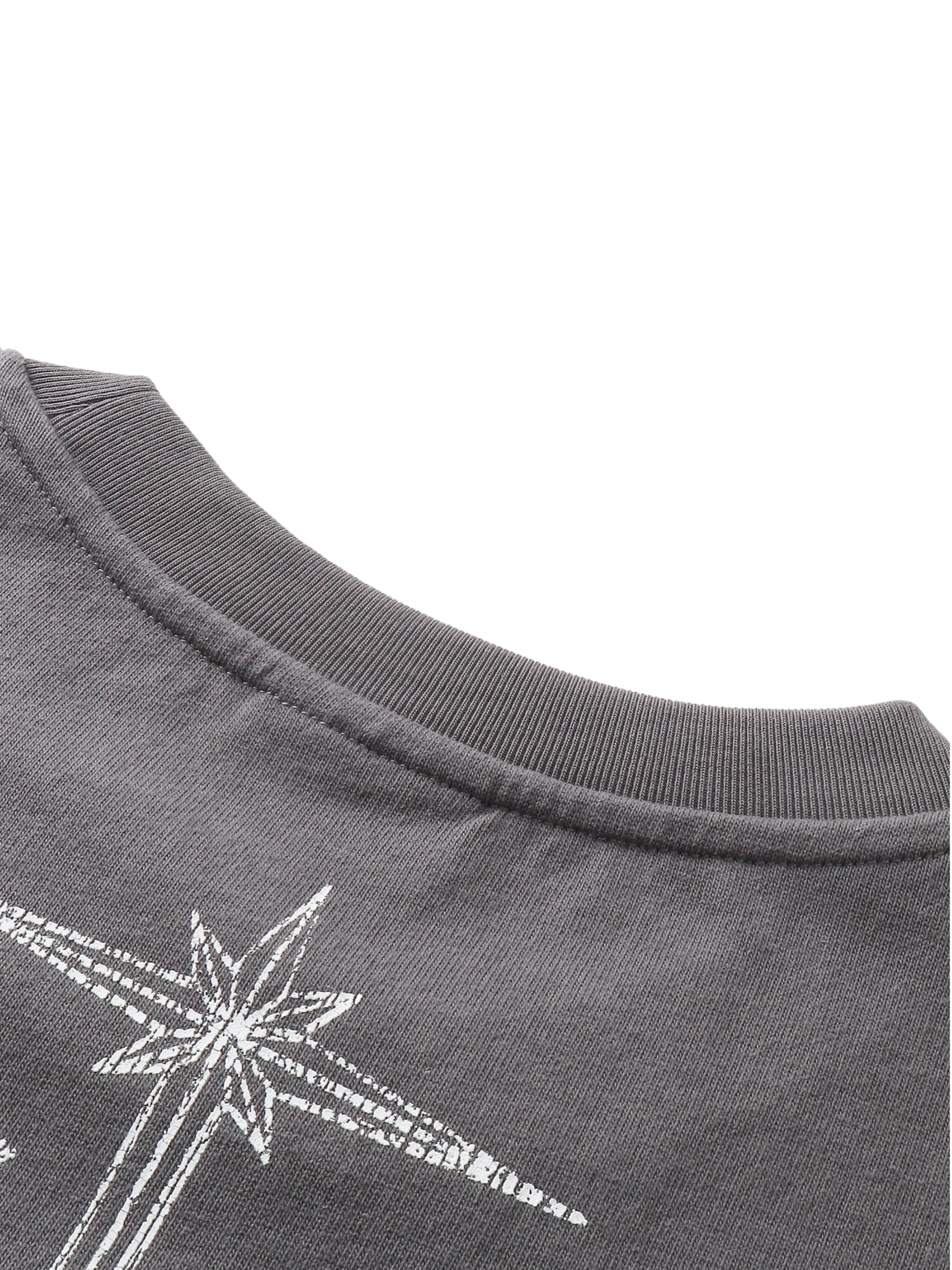 TBHNP Luminous Dawn sketch knight rhinestone t-shirt — men's streetwear graphic tee