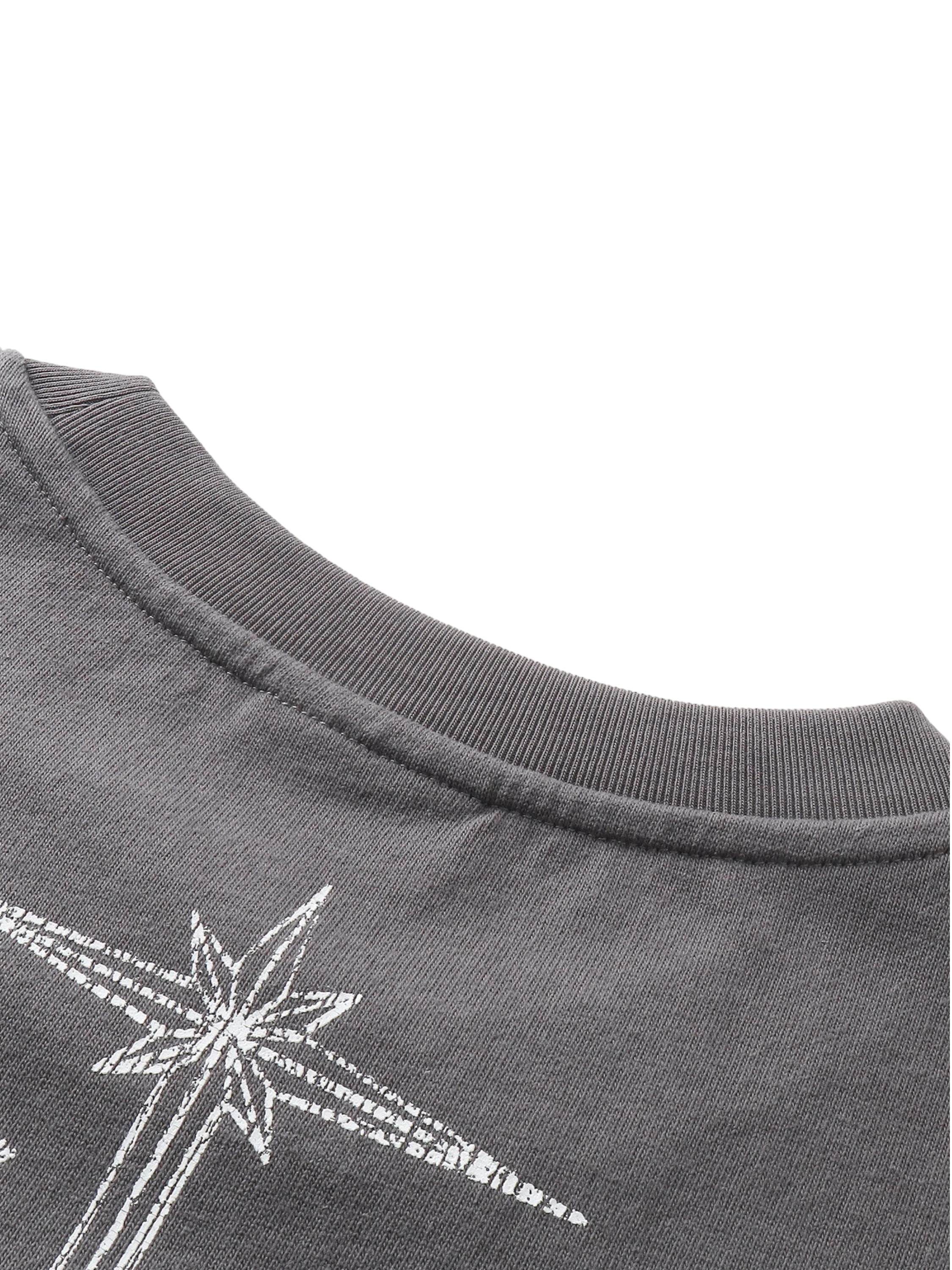 TBHNP Luminous Dawn sketch knight rhinestone t-shirt — men's streetwear graphic tee
