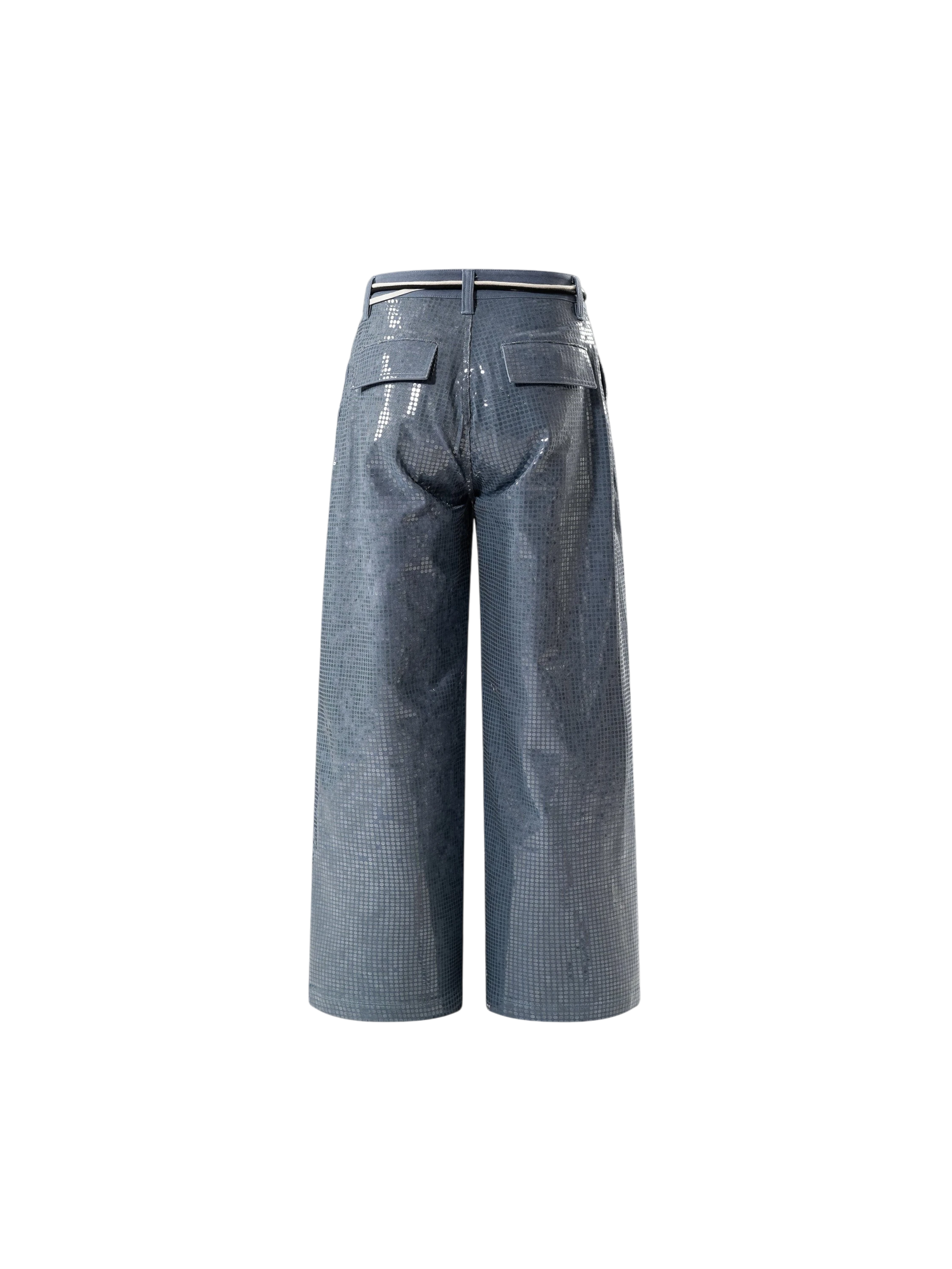 TBHNP Disciple sequin wide-leg work pants — men's streetwear pants