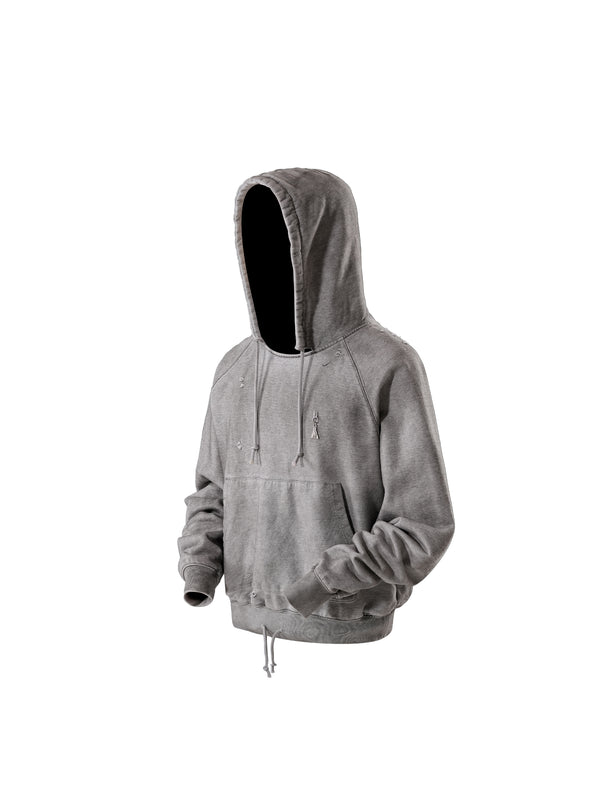 DISCIPLE DISTRESSED STAINED HOODIE