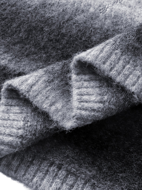 LUMINOUS DAWN RHINESTONE MOHAIR SWEATER