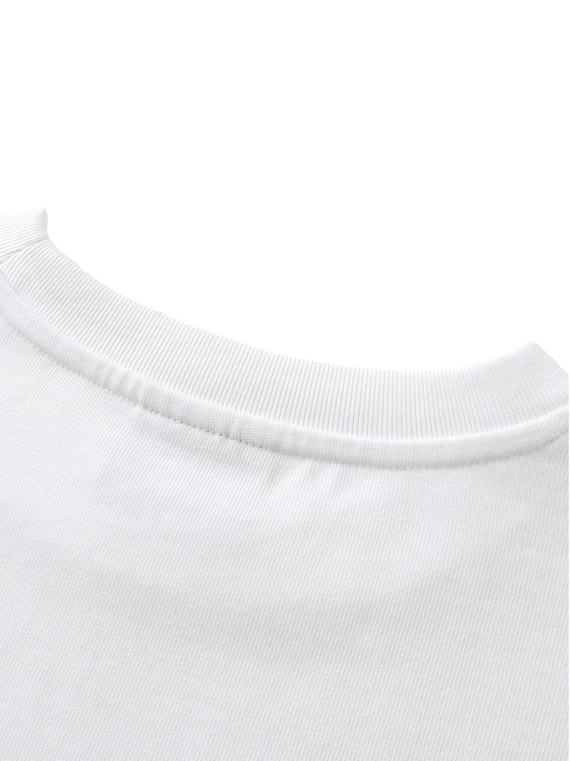 TBHNP Luminous Dawn flocked logo long-sleeve tee — men's streetwear graphic tee