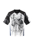 LUMINOUS DAWN SWORDSHIELD & KNIGHT RUGBY SHIRT