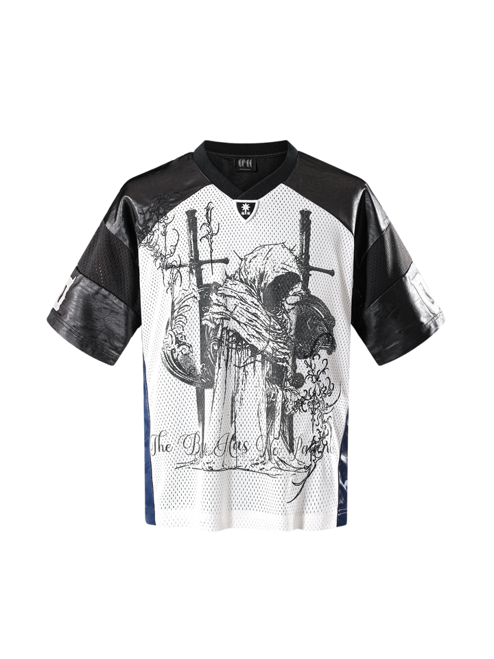 LUMINOUS DAWN SWORD & KNIGHT MESH JERSEY