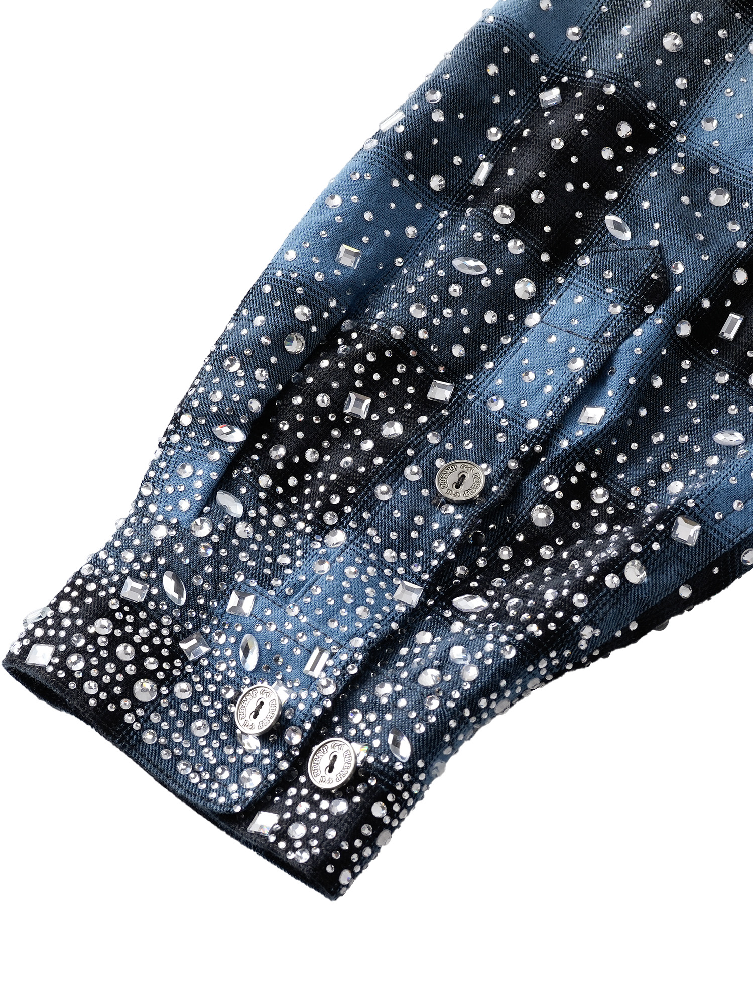 DISCIPLE DOUBLE SAINT RHINESTONE SHIRT