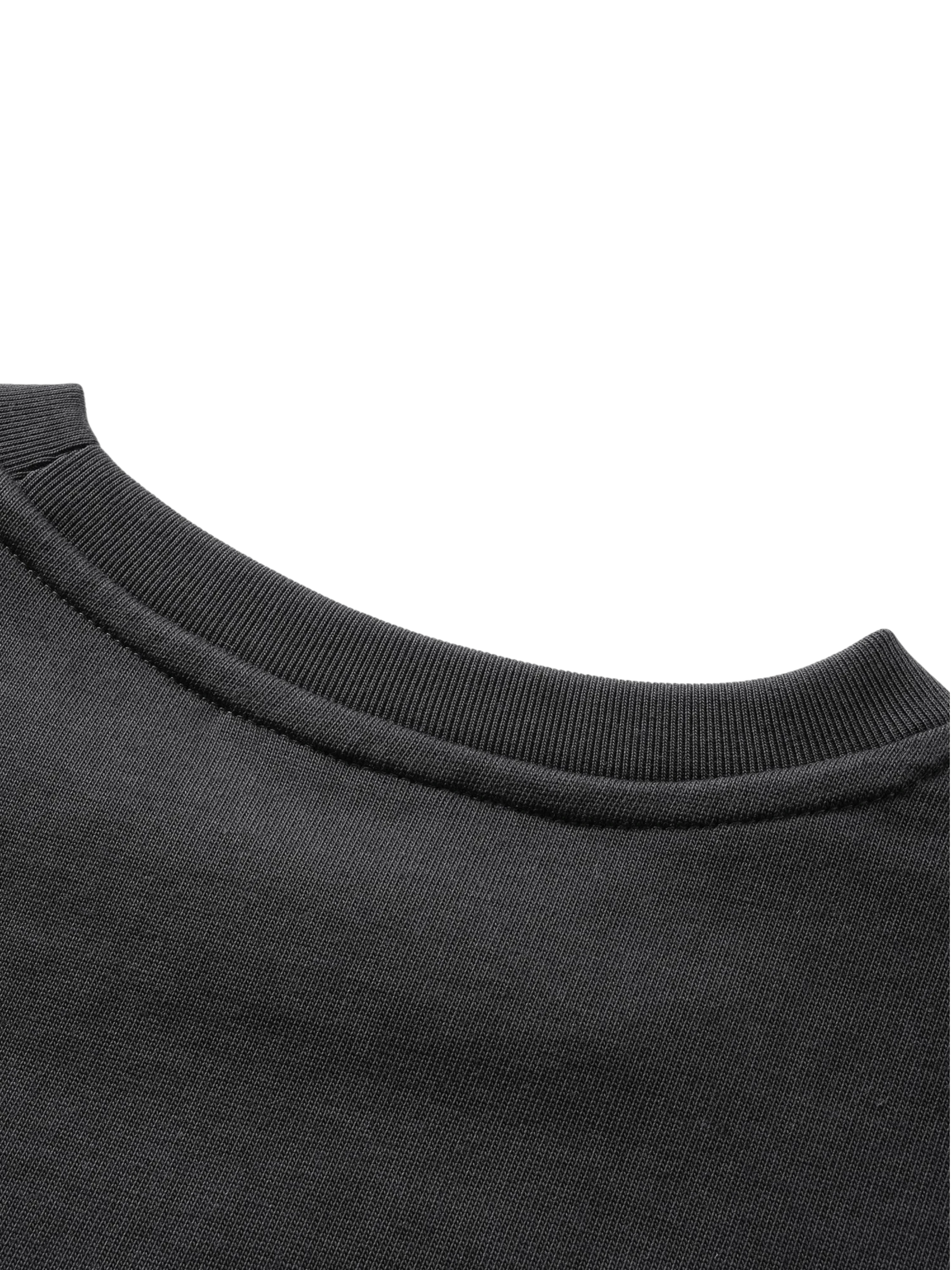 TBHNP Luminous Dawn flocked logo long-sleeve tee — men's streetwear graphic tee