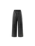 LUMINOUS DAWN DARK PATTERN RHINESTONE PANTS