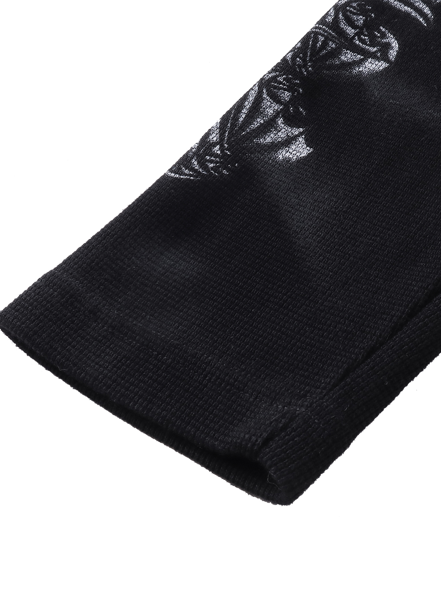 LUMINOUS DAWN WAFFLE-KNIT L-S TEE