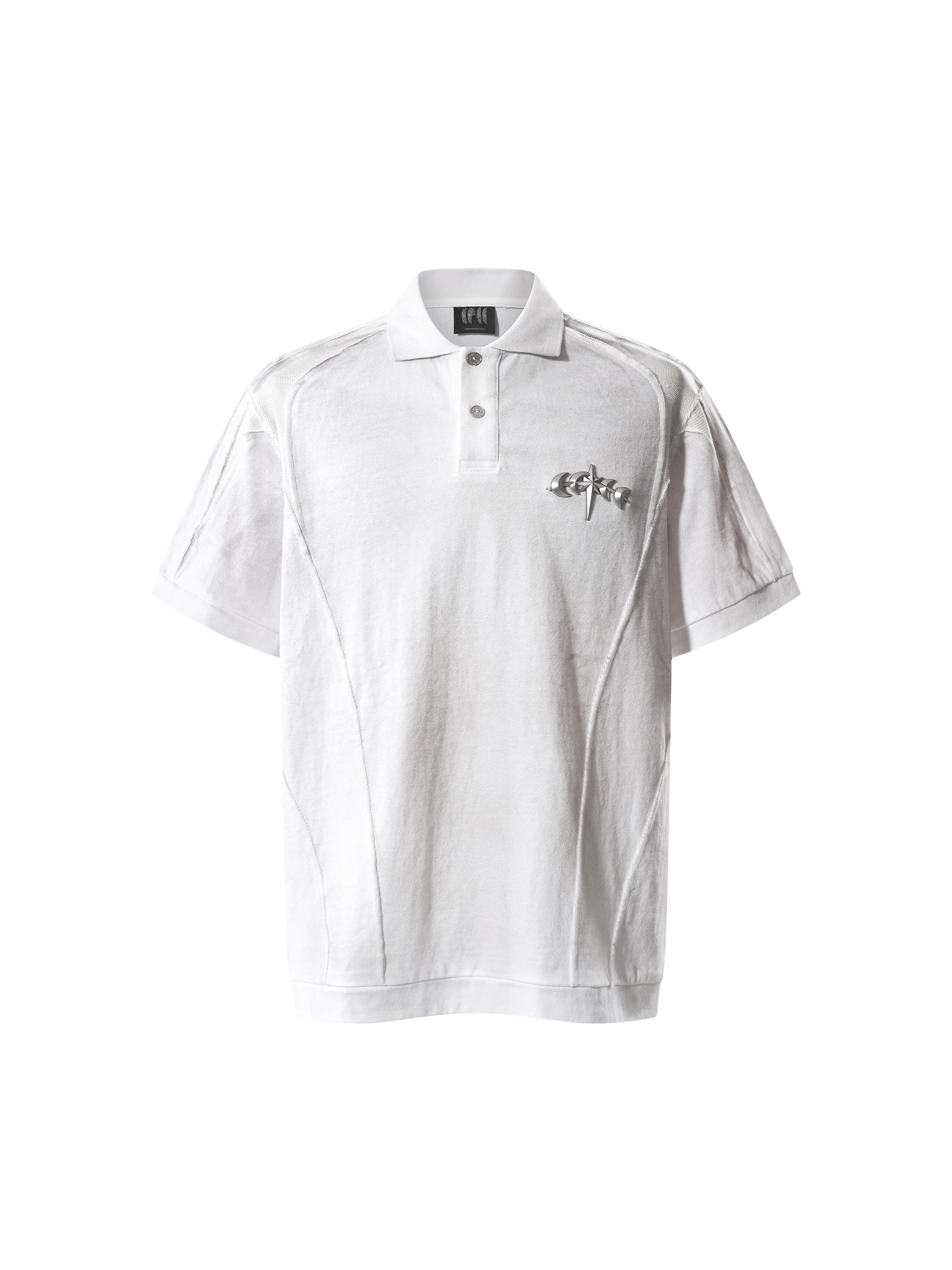 LUMINOUS DAWN STRUCTURED POLO S/S TEE