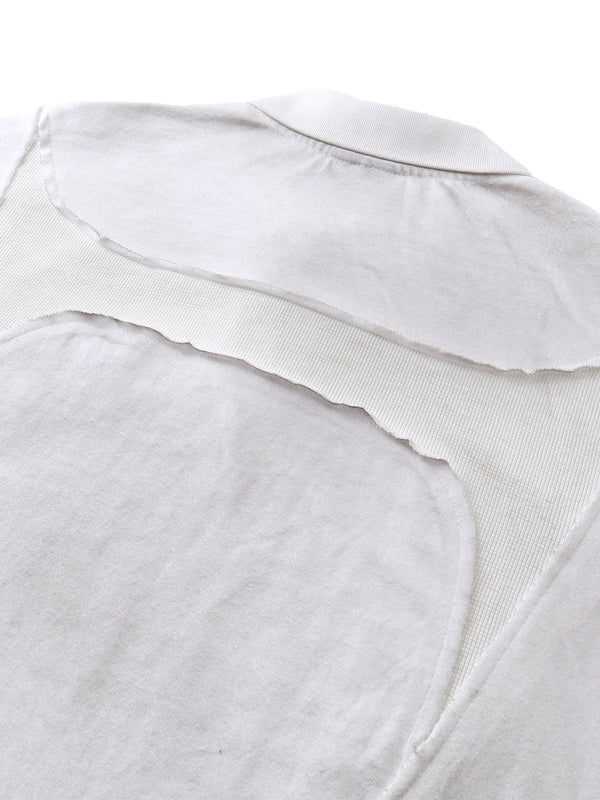 LUMINOUS DAWN STRUCTURED POLO S/S TEE