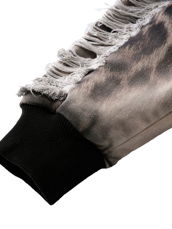 DISCIPLE FUR PATCHWORK JACKET