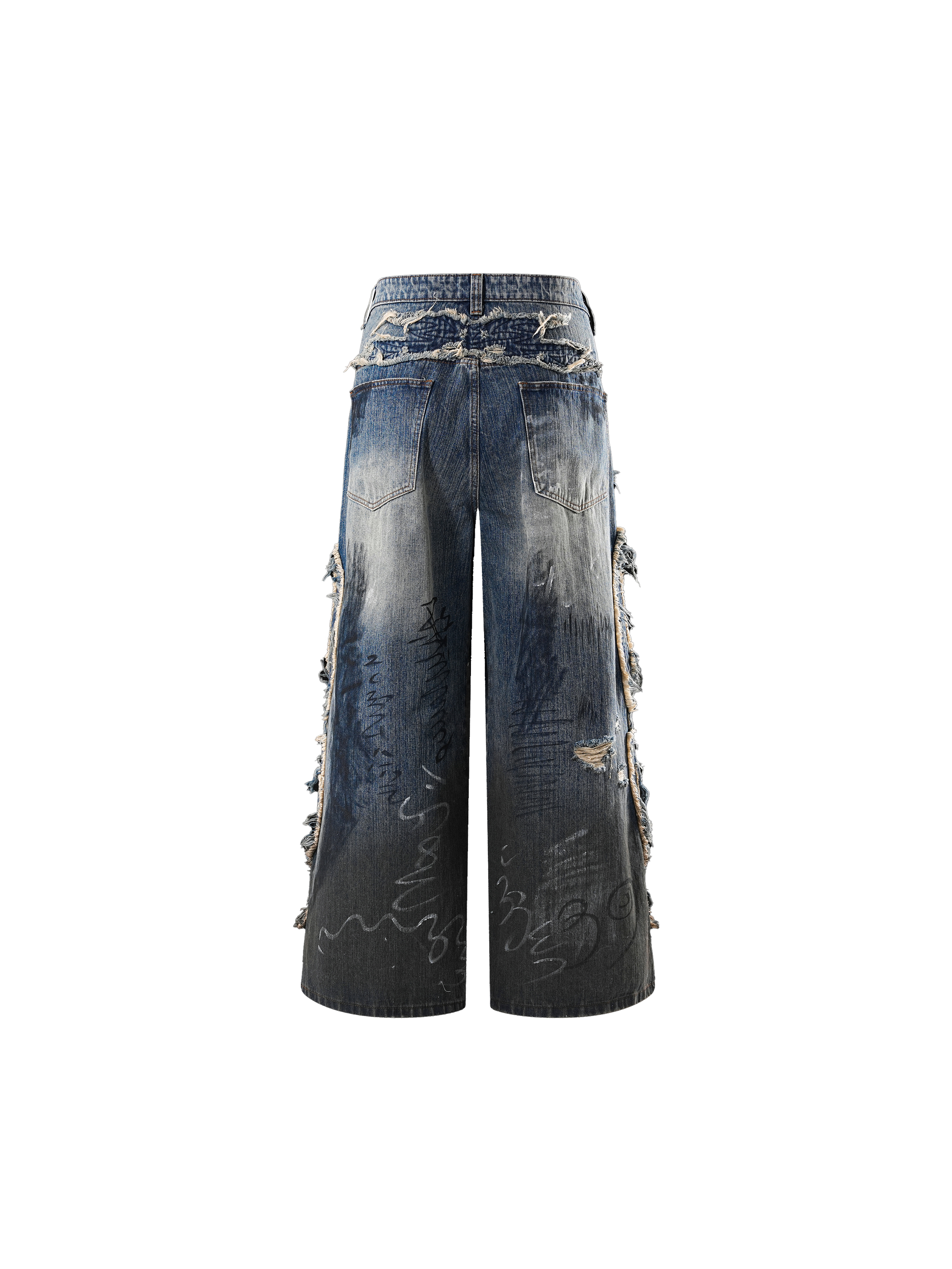 LUMINOUS DAWN GRAFFITI JEANS
