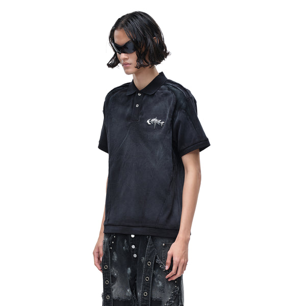 LUMINOUS DAWN STRUCTURED POLO S/S TEE