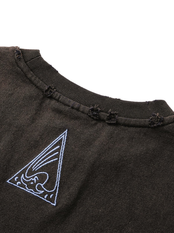 DISCIPLE TWO-TONE PRINTED L/S TEE