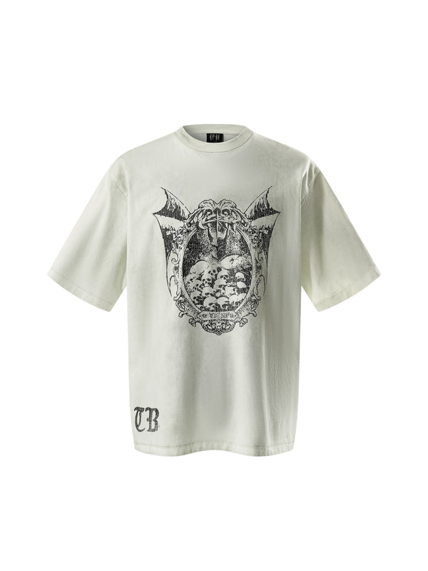 LUMINOUS DAWN KNIGHT BADGE S/S TEE