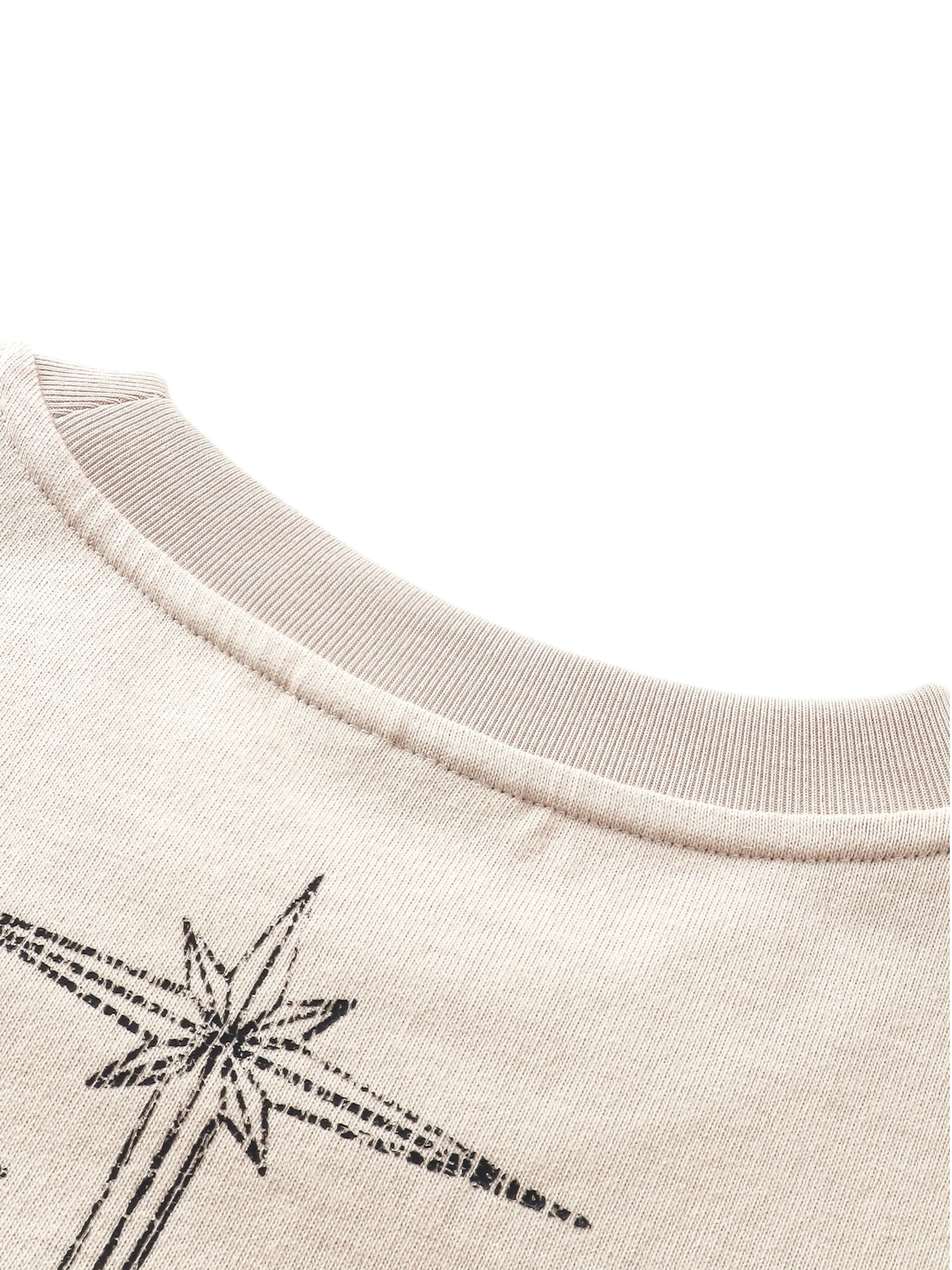 TBHNP Luminous Dawn sketch knight rhinestone t-shirt — men's streetwear graphic tee