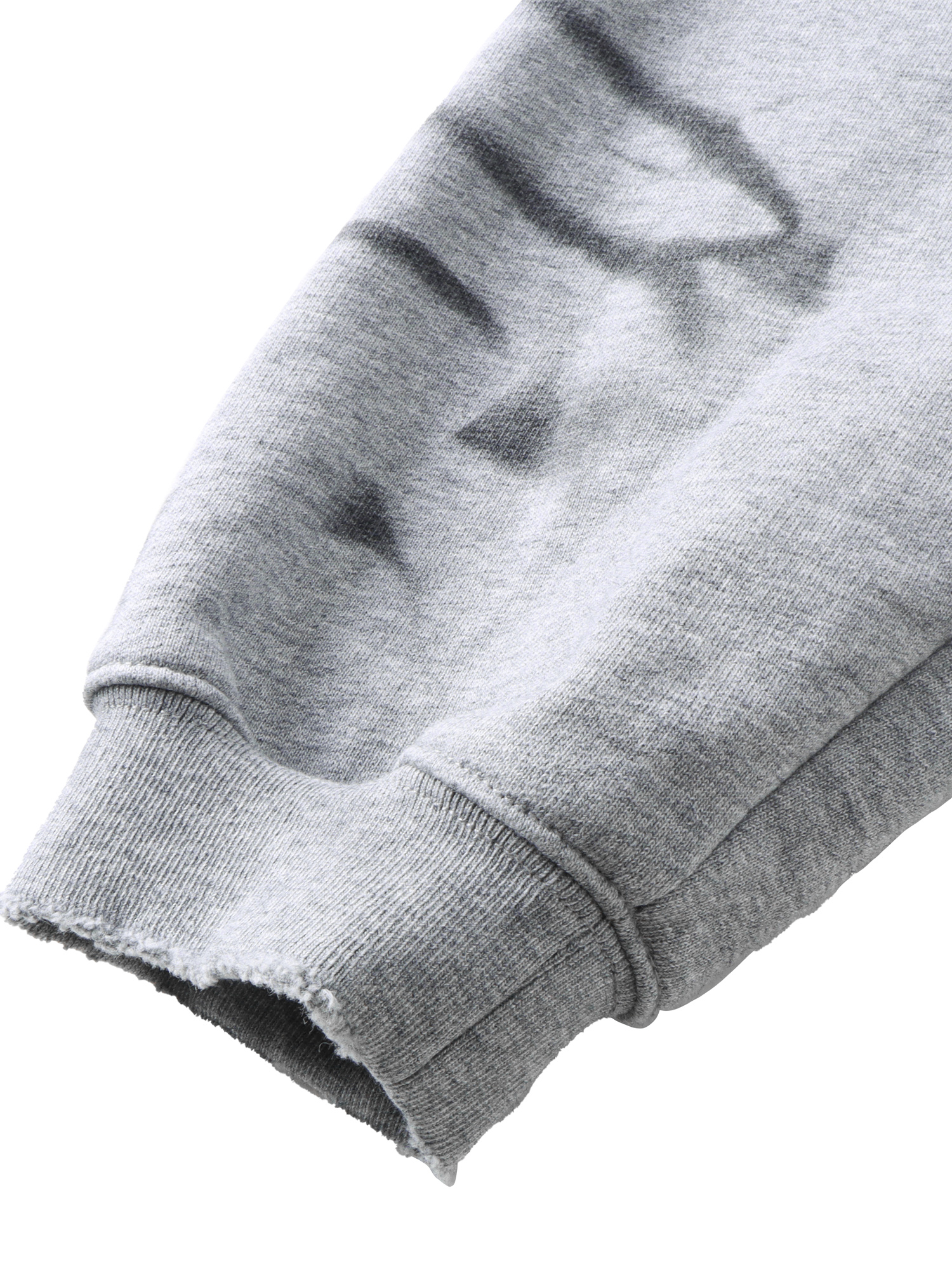 LUMINOUS DAWN WASHED PRINTED DESTROYED HOODIE