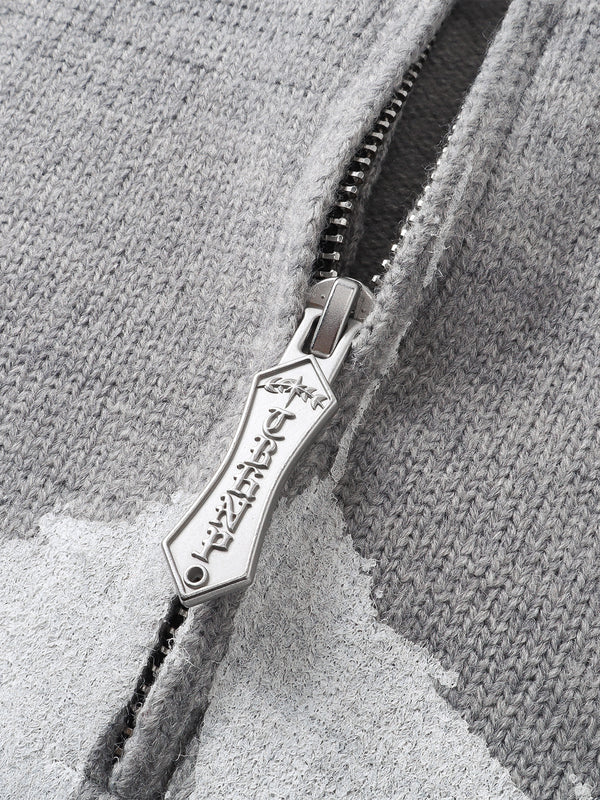 LUMINOUS DAWN KNIGHT AND UNDEAD PRINTED SWEATER