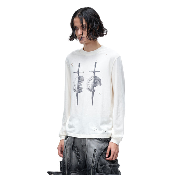 LUMINOUS DAWN SWORD & SHIELD L/S TEE