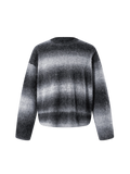 LUMINOUS DAWN RHINESTONE MOHAIR KNIT SWEATER
