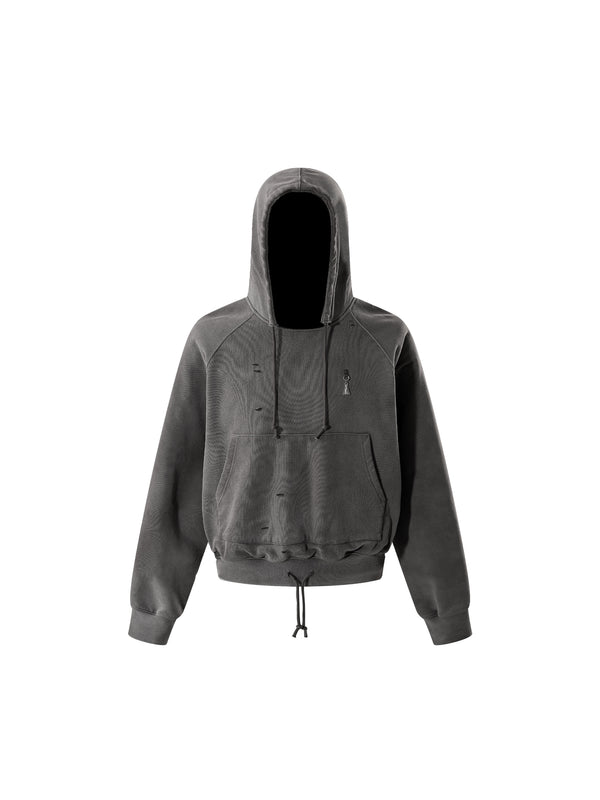 DISCIPLE DISTRESSED STAINED HOODIE