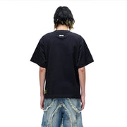 LUMINOUS DAWN DISTRESSED PATTERN S/S TEE
