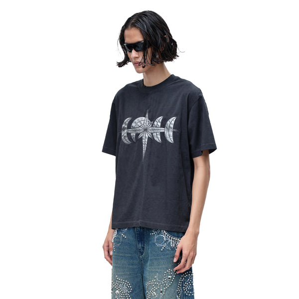 LUMINOUS NIGHT LEATHER PATCH S/S TEE