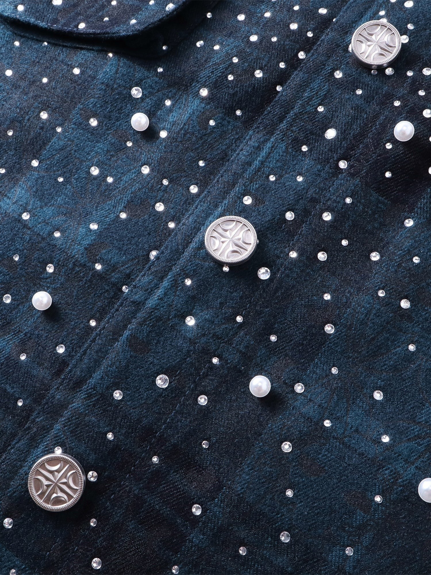 TBHNP Luminous Dawn rhinestone bat pattern plaid flannel shirt — men's gothic streetwear button-up