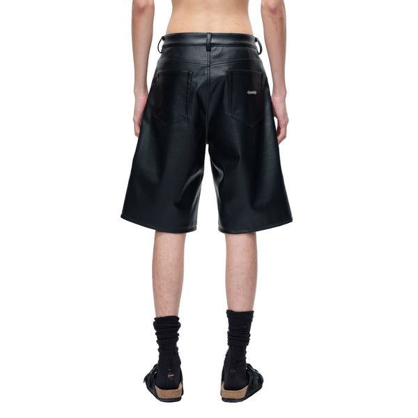 LUMINOUS DAWN  LEATHER SHORTS