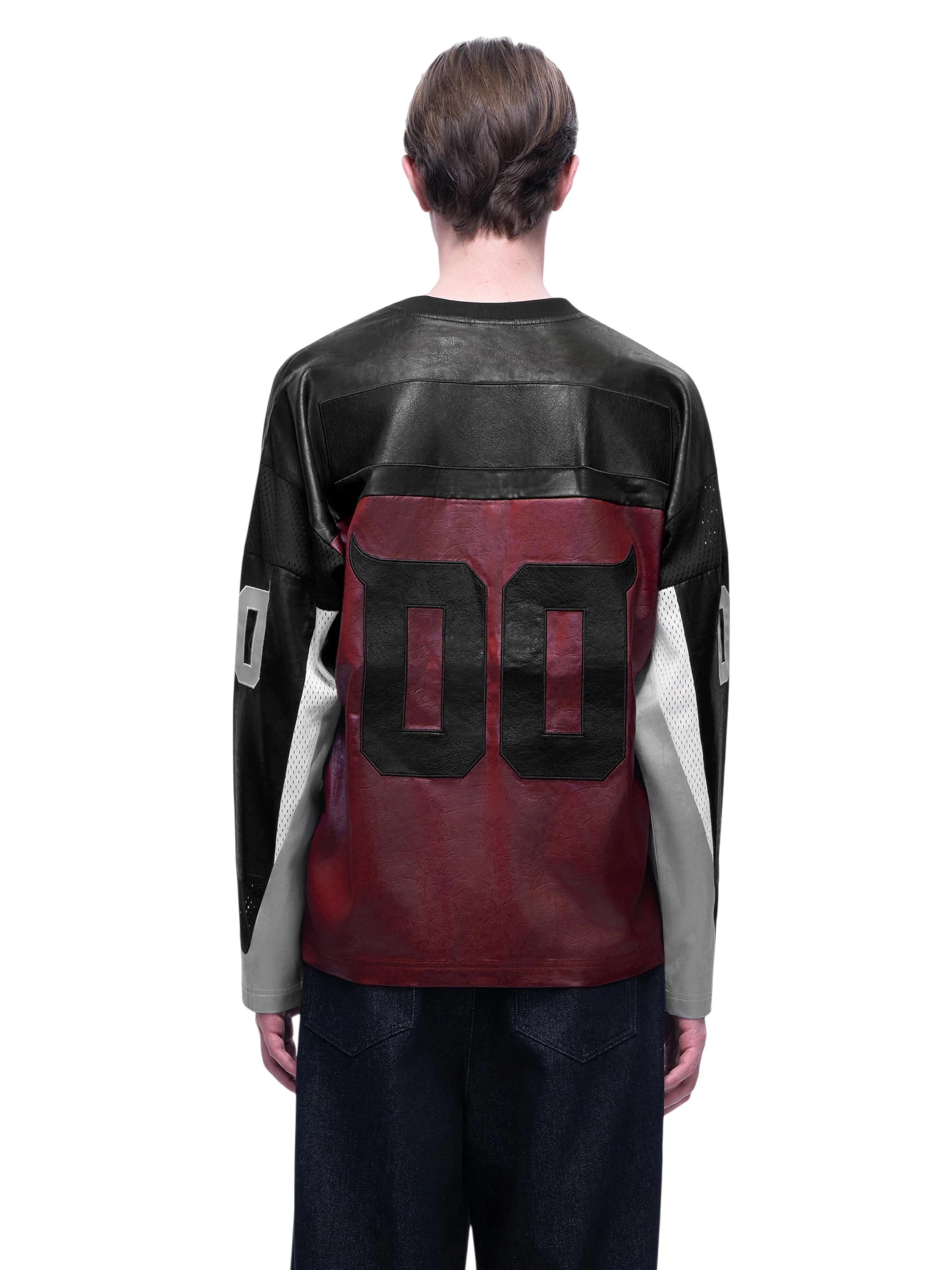 TBHNP Luminous Dawn knight mesh long-sleeve jersey — men's streetwear jersey