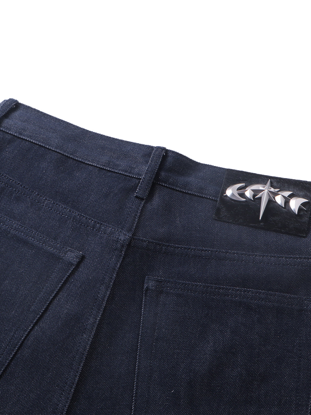 LUMINOUS DAWN BUTTON-FRONT JEANS