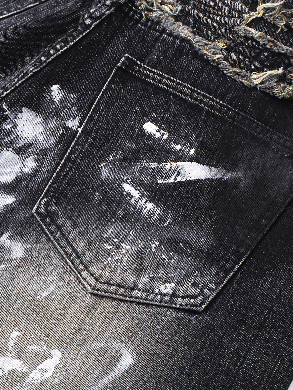 LUMINOUS DAWN GRAFFITI JEANS