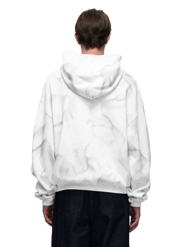 LUMINOUS DAWN EMBROIDERED LOGO HOODIE