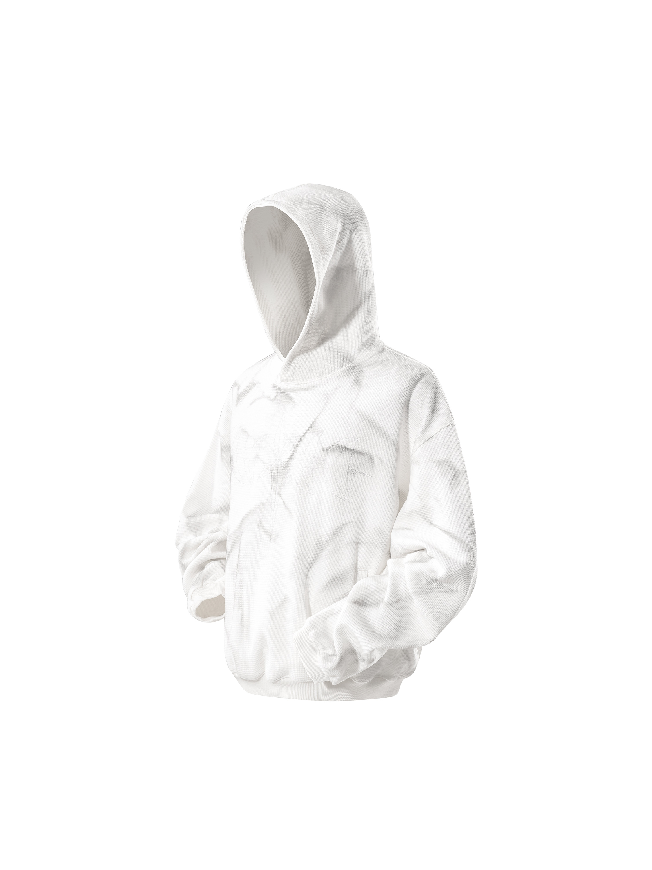 LUMINOUS DAWN EMBROIDERED LOGO HOODIE