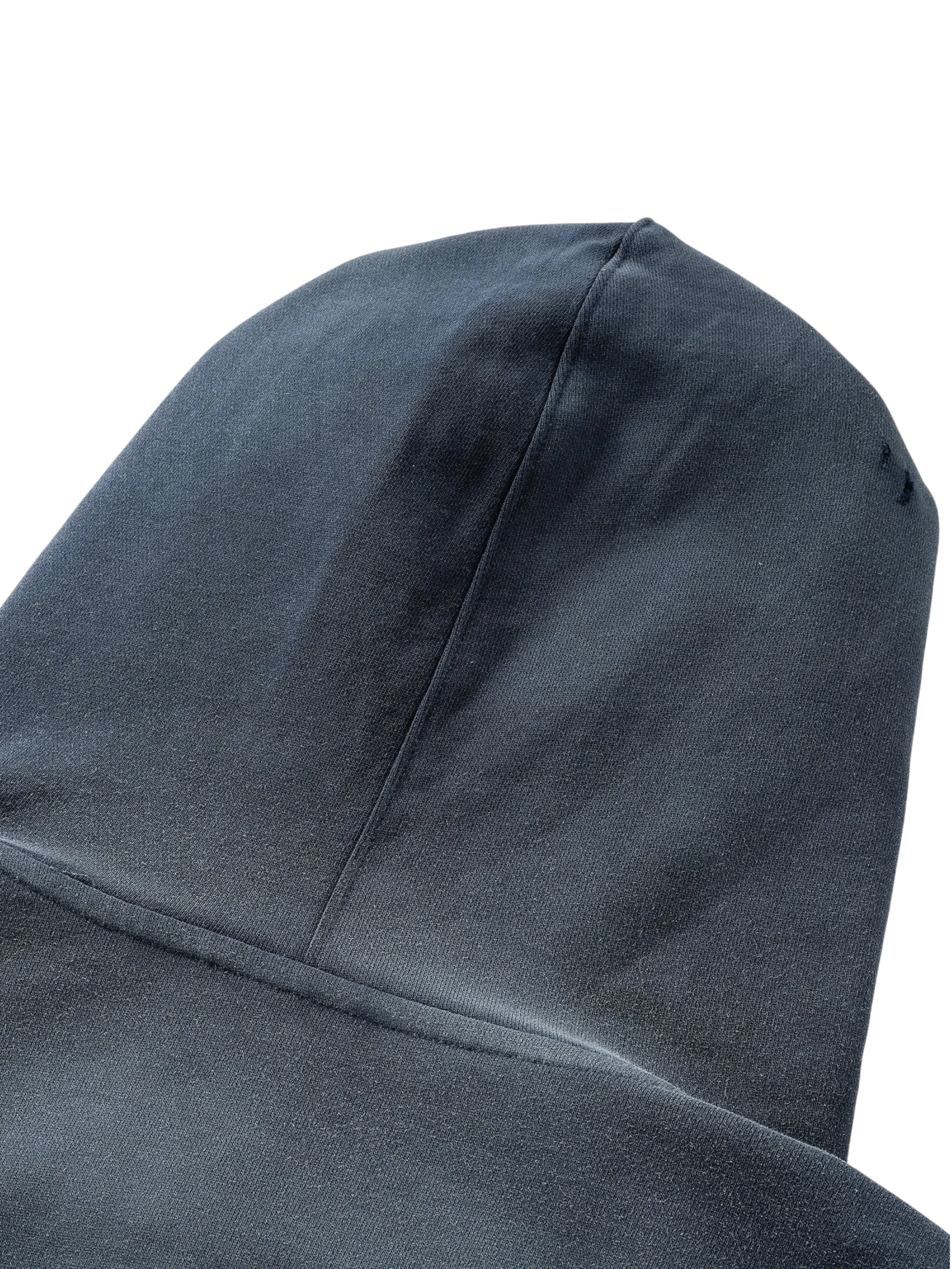 TBHNP Disciple slash-destroyed printed hoodie, blue-grey — men's streetwear hoodie