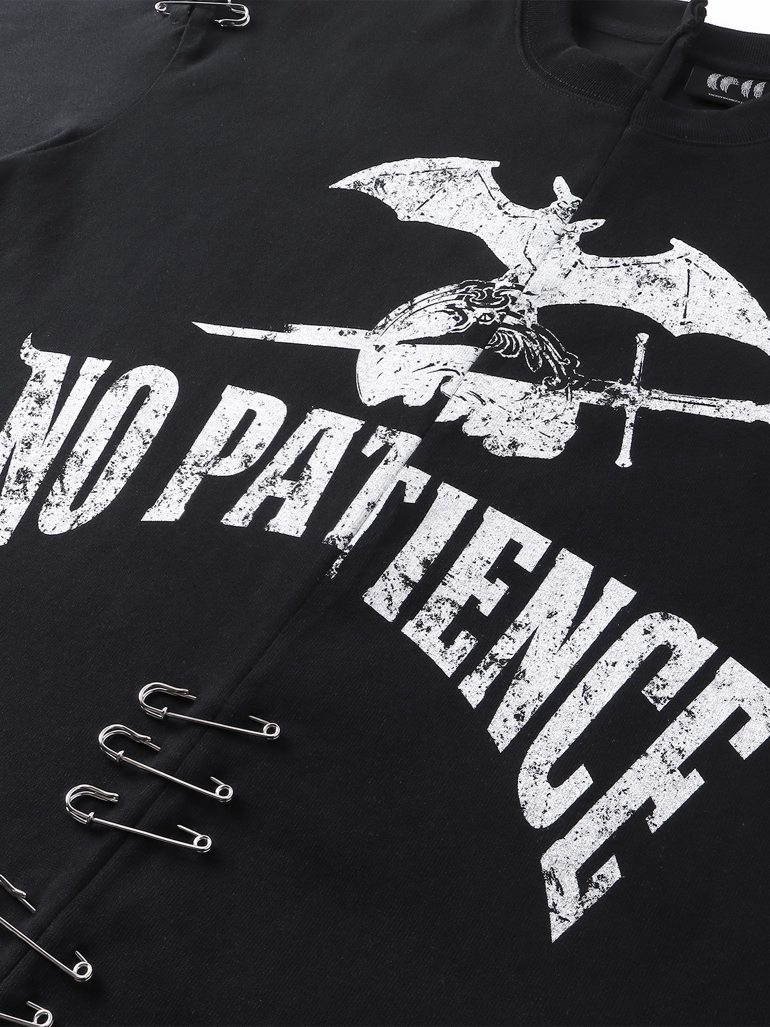 LUMINOUS DAWN DESTROYED PATCHWORK S/S TEE